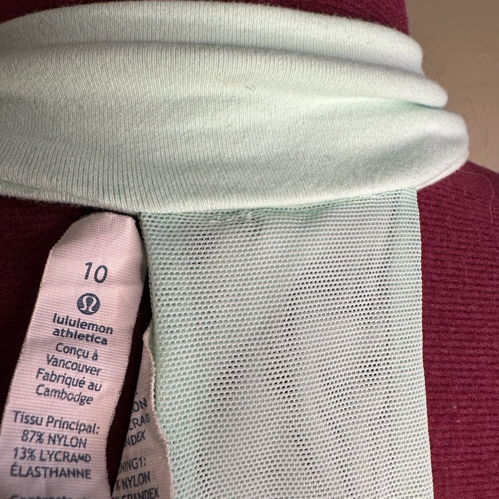 Mint Lululemon Razorback Workout Top - Picture 3 of 5